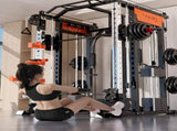 130kgs pin loaded SmartFit M1 Ultra Leg Press and Chest Fly Multi Functional Training Smith Machine V1025-717331801304