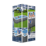 Bestway Swimming Pool 732x366x132cm Steel Frame Above Ground Pools Ladder 30045L BW-POOL-732CM-56477