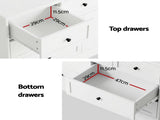 Artiss 7 Chest of Drawers Dresser Table White FUR-U-CDR-03-WH-AB
