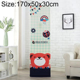 Vertical Cabinet Air Conditioning Dust Cover - All-Inclusive Fabric - Dark Grid Bear - 170X50X30Cm PRL-7029377230DBT