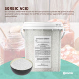 Kemmie 500g Potassium Sorbate Food Grade Granules Tub Preservative E202 Cosmetic V238-SUPDZ-28716269699152