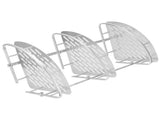 3 Tiers Corner Shower Shelf Wall Mounted Shower Organizer Storage Rack for Toilet Kitchen V1294-YM0721-3112210010411
