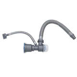 Kitchen Sink Hose Drain Kit Expandable Leakage Proof Sink Draining Pipe Kit for Single Kitchen Sink V1294-YM0901-3118240184011