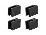 Glass Clamp, 40 PCS Square Glass Railing Bracket for 0.31 "-0.47 " Tempered Glass, 304 Stainless V952-BLZJHSFX40PCUK43PV0