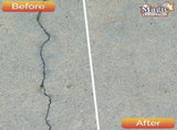 Magic Crack Filler Fast-Drying, Weather-Resistant Concrete Repair for Driveways, Walkways, Patios, V1107-116-99554-SLR-500G