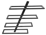 Wall Mounted Red Wine Bottle Holder Rack Storage Shelf for Household Kitchen Bar Decor4 Bottle V1294-YM0901-3115200131112