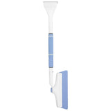 360&deg Pivoting Snow Scraper with Extendable Handle, Multi-Use Ice Scraper, Sponge Brush & Window V1369-AZ3-W-17239