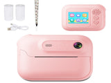 Kids Multi-Functional Camera Toy - Instant B&W Printing & Creative Stickers V888-ELOSUNG35310