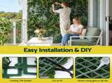 Gardeon Artificial Plant Wall Panels 50X100CM Boxwood Panel Hedge Grass Backdrop Backyard Green PWP-50X100-YE