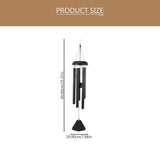 1. Install sympathetic wind chimes and outdoor wall clocks for garden, lawn, and courtyard V1366-AZ2-W-13447