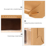 20-Pack Kraft Paper Cake Boxes Portable Dessert Packaging Organizers for , Pastries, and More V1366-AZ2-W-23044