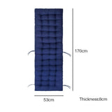 Patio Chaise Lounge Cushions Sun Lounger Cushions Pad Lounge Chair Cushion for Travel Holiday Indoor V1294-YM0717-10133315