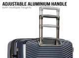 Olympus Astra 24in Lightweight Hard Shell Suitcase - Aegean Blue LUG-901-24-BU