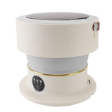 8L Folding Washing Machine with Rotating Dryer Portable Laundry Washer for Camping Travel Apartment V1294-YM0901-3113240090811