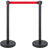 Crowd Control Stanchion, Set of 6 Pieces Stanchion Set, Stanchion Set with 6.6 ft/2 m Red V952-GLZHSHDJTZGX6TVTYV0