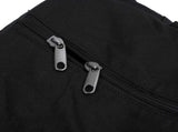 Sports Gym Bag Black Color Cylinder Shape Rain Proof Multifunctional Travel Duffel Bag for Business V1294-YM0901-3117250009611