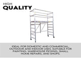 3M Mobile Scaffold Aluminium 225KG Capacity Portable Safety Platform V379-MOBSCAFF30