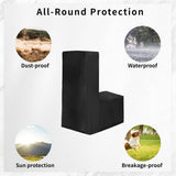 Elliptical Exercise Machine Cover - Waterproof & Dustproof Protective Cover for Home Use, for Indoor V1192-AZ-W-8168