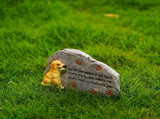 Outdoor Dog Marker Memorial Stone Resin Monuments Pet Memorial Grave Stone Pet Tombstone V1369-AZ3-W-13822