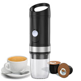Portable Electric Espresso Coffee Machine Cordless Heat and Cold Brew 3oz Single Serve Mini Coffee V1294-YM0901-H48350B