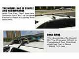 110cm Universal Car Roof Racks Carrier Adjustable Cross Bars Aluminium Alloy Lockable V610-CAR-HGCR-110