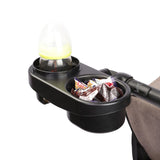 2 in 1 Stroller Cup Holder with Snack,Stroller Snack Catcher Drinks Holder,Stroller Snack V1192-AZ-W-16551