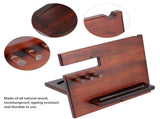 Wood Watch Glasses Jewelry Key Accessories Desktop Storage Rack Holder Home Office V1294-YM0901-3117200065211