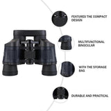 60x60 Compact Binoculars for Outdoor Activities High Power Binocular V1263-JX-4155