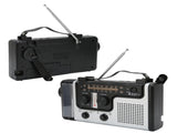 LED Hand Crank Radio AM FM SW Solar Dynamo Outdoor Emergency Radio with Portable Flashlight V1294-YM0523-3119220034211