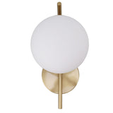 Glass Wall Sconce Indoor Wall Sconce Golden E27 E26 Wall Lamp Holder 85265V for Bedroom V1294-YM0703-3119230087111