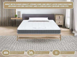King Single Memory Foam Mattress OEKO-TEX Textile & CertiPUR-US Certified Foam V63-952671
