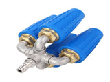 4 in 1 Pressure Washer Nozzle Blue 360&deg Rotating 4000psi 1/4 Inch Quick Connector Pressure Washer V1294-YM0901-3111250008711