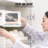 VEVOR Cabinet Door Hinges 40 Packs Full Overlay Soft Close for Framed/Frameless V952-OSCJJL40JKJSDRVQ9V0