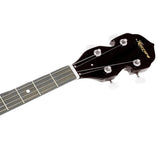 Karrera 5-String Resonator Banjo - Brown 5S-BANJO-BW