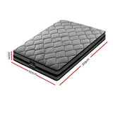 Giselle Bedding 22cm Mattress Medium Firm King Single MATTRESS-TT22-KS