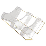 3 Tier Makeup Shelf Organizer Easy Access Aesthetic Corner Bathroom Countertop Organizer for V1294-YM0710-3112230081611