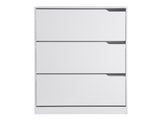 Artiss Shoe Rack Cabinet 24 Pairs Adjustable Shelf White FUR-S-SHOE-3D3-WH-AB