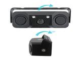 3-in-1 Car Reversing Camera & Parking Sensor System with Monitor - License Plate Frame Mount, V888-ELOSUNG35856