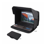 M Size Portable Laptop Sun Shade and Privacy Hood - Foldable Anti-Glare Screen Cover with Storage V888-ELOSUNG56494