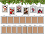 50 Pcs Metal Christmas Photo Frame Ornaments Bulk 2 x 3 Inch Heavy Duty Reusable Small Frame V1258-DP02-C-2293