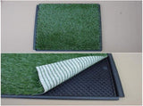 YES4PETS Indoor Dog Puppy Toilet Grass Potty Training Mat Loo Pad 126 x 63 cm V278-3-X-PP4363