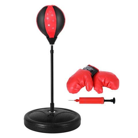 Everfit Punching Boxing Bag Stand Set Gloves with Pump Height Adjustable BOXING-A-KID-RD