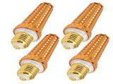 4Pcs LED Corn Light Bulb E27 17W 3200LM Bulb for Indoor Warehouse Basement WorkshopPure White V1294-YM0901-3119210136311