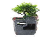 Resin Rockery Simulation Tree Flowing Water Tabletop Fountain Decoration V1294-YM0901-3111200276411