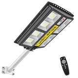 80000LM 3500W Black Solar Street LED Light with Radar Sensor and Remote Control for Outdoor Use V178-59184