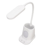 LED Table Lamp USB Rechargeable 3 Color Temperatures Touch Control Desk Lamp with Pen Holder for V1294-YM0901-3119250034711