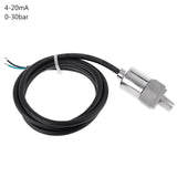 1/8" Pressure Transducer 1/8 Input 8-32V 24V Output 4-20mA Stainless Steel Pressure for Oil Air V1192-AZ-W-23349