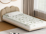Giselle Bedding Pillowtop Mattress Topper 7.5cm Thick Bamboo Pad for Back Pain Relief Washable TOPPER-BAM75-S