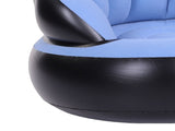 Flocked Air Sofa Widened Thickened PVC Ergonomic Inflatable Camping Chair with Backrest for Indoor V1294-YM0901-3116260001812