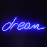 Distinctive Dream Shape English Letters LED Light Home Party Wedding Decorative Light V1294-YM0901-3119200017011
